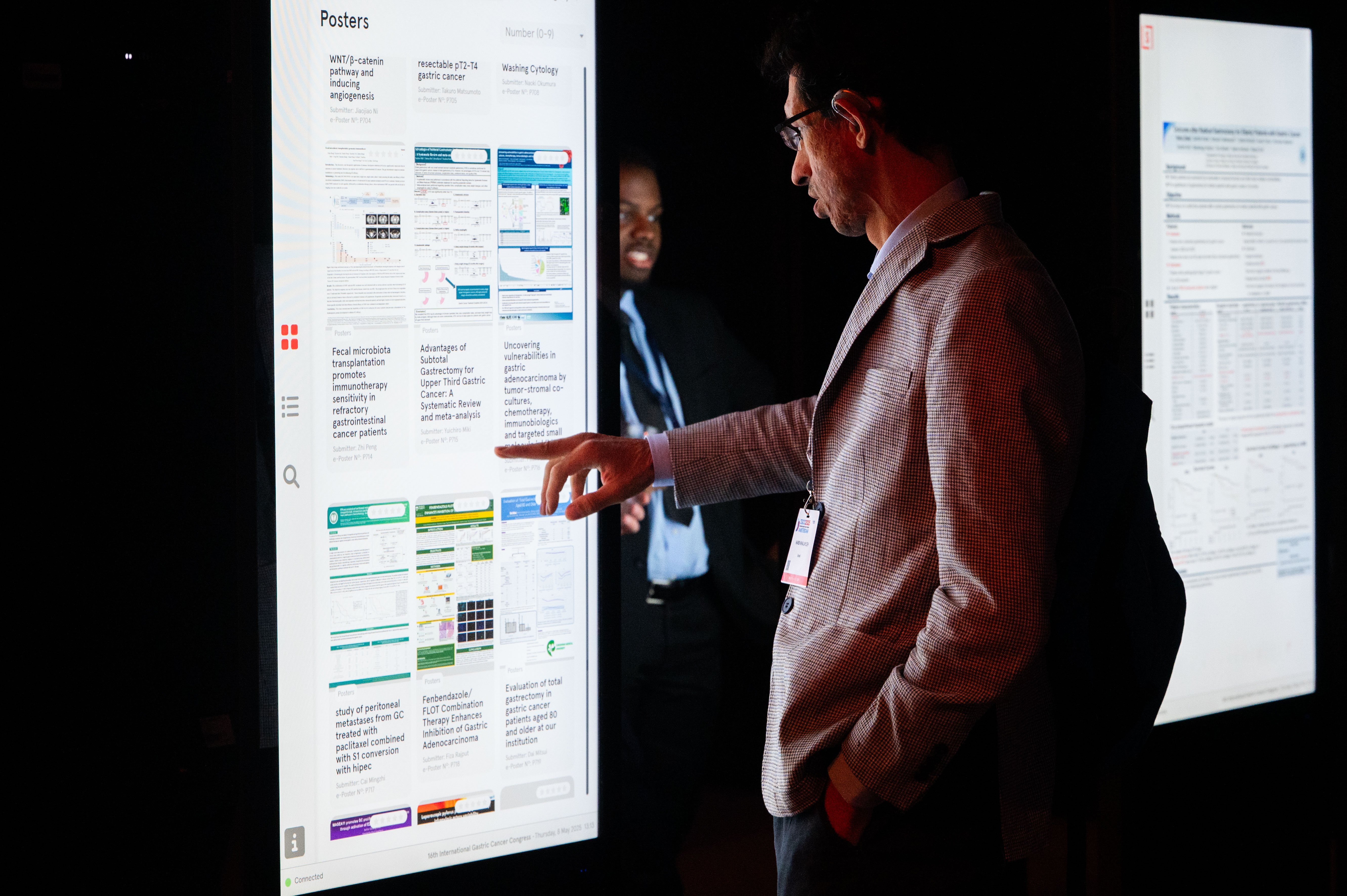 Digital poster presentations